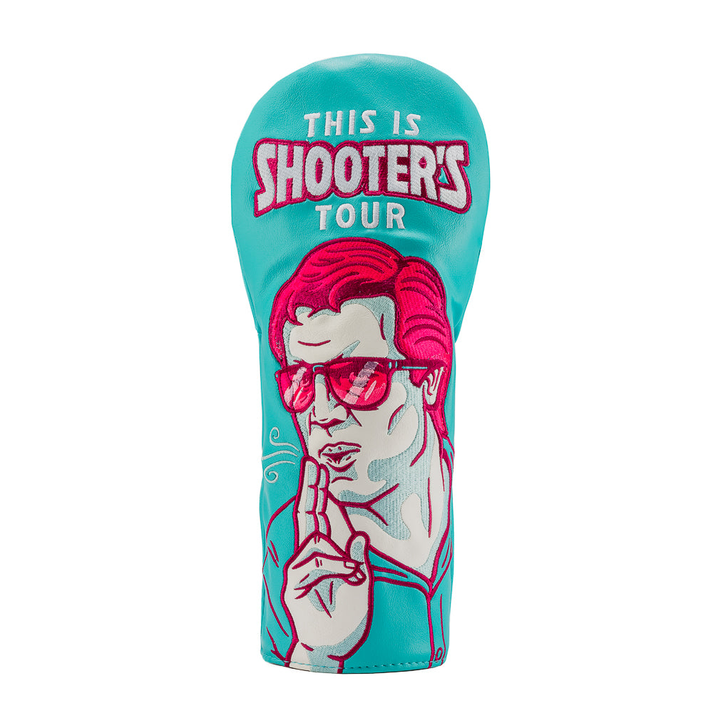Rewind Golf x Happy Gilmore This Is Shooter's Tour movie themed officially licensed driver golf headcover.