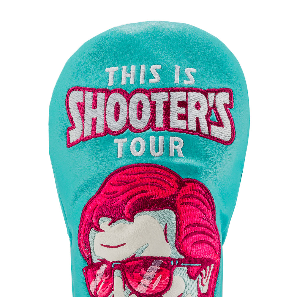 Rewind Golf x Happy Gilmore This Is Shooter's Tour movie themed officially licensed driver golf headcover.
