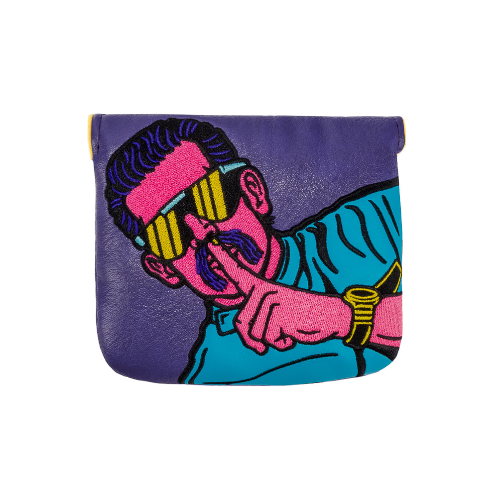 Rewind Golf x Happy Gilmore officially licensed You're In My World Now Grandma mallet putter golf headcover.