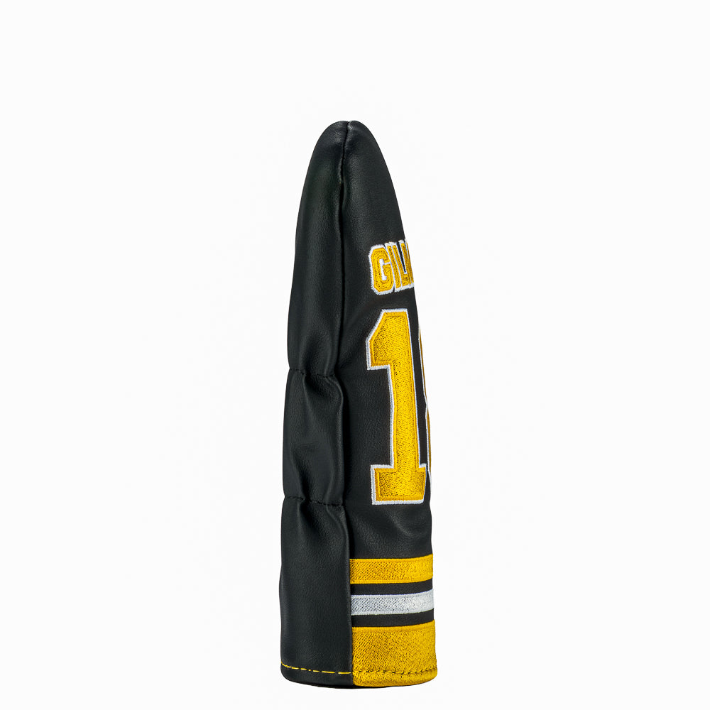 Rewind Golf x Happy Gilmore 18 Hockey Jersey black and gold officially licensed hybrid golf headcover.