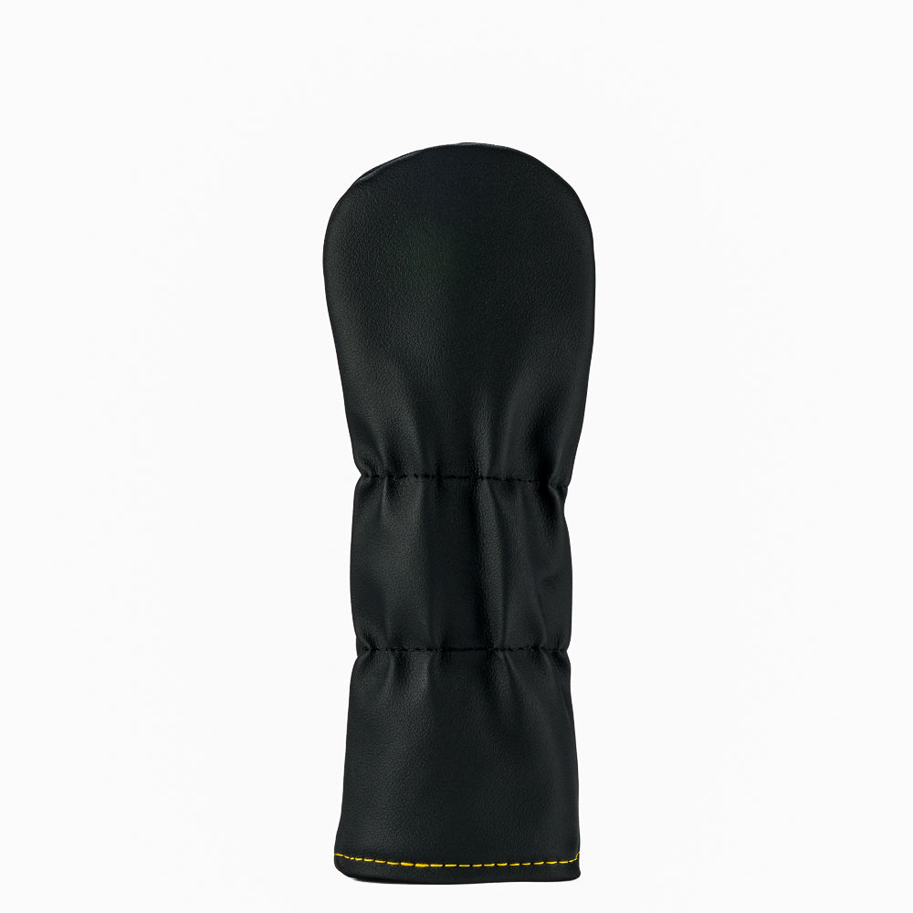 Rewind Golf x Happy Gilmore 18 Hockey Jersey black and gold officially licensed hybrid golf headcover.