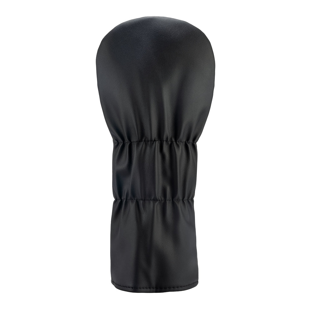 Rewind Golf x Animal House officially licensed black Deathmobile driver golf headcover with red accents. 