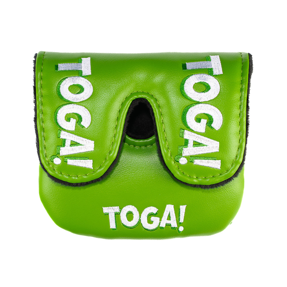 Rewind Golf x Animal House official Toga themed green center shaft XL mallet golf headcover.
