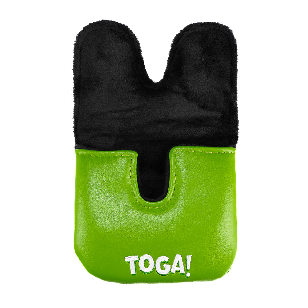 Rewind Golf x Animal House official Toga themed green center shaft XL mallet golf headcover.