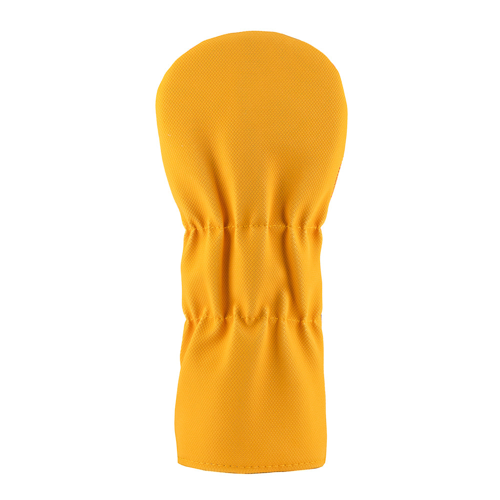Happy Gilmore Chubbs Peterson Golf Academy officially licensed orange and yellow driver golf headcover.
