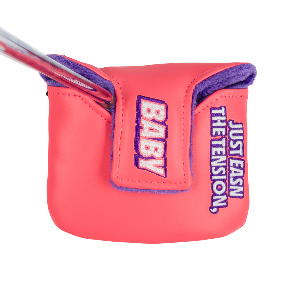 Chubbs Peterson Happy Gilmore official pink mallet golf headcover.