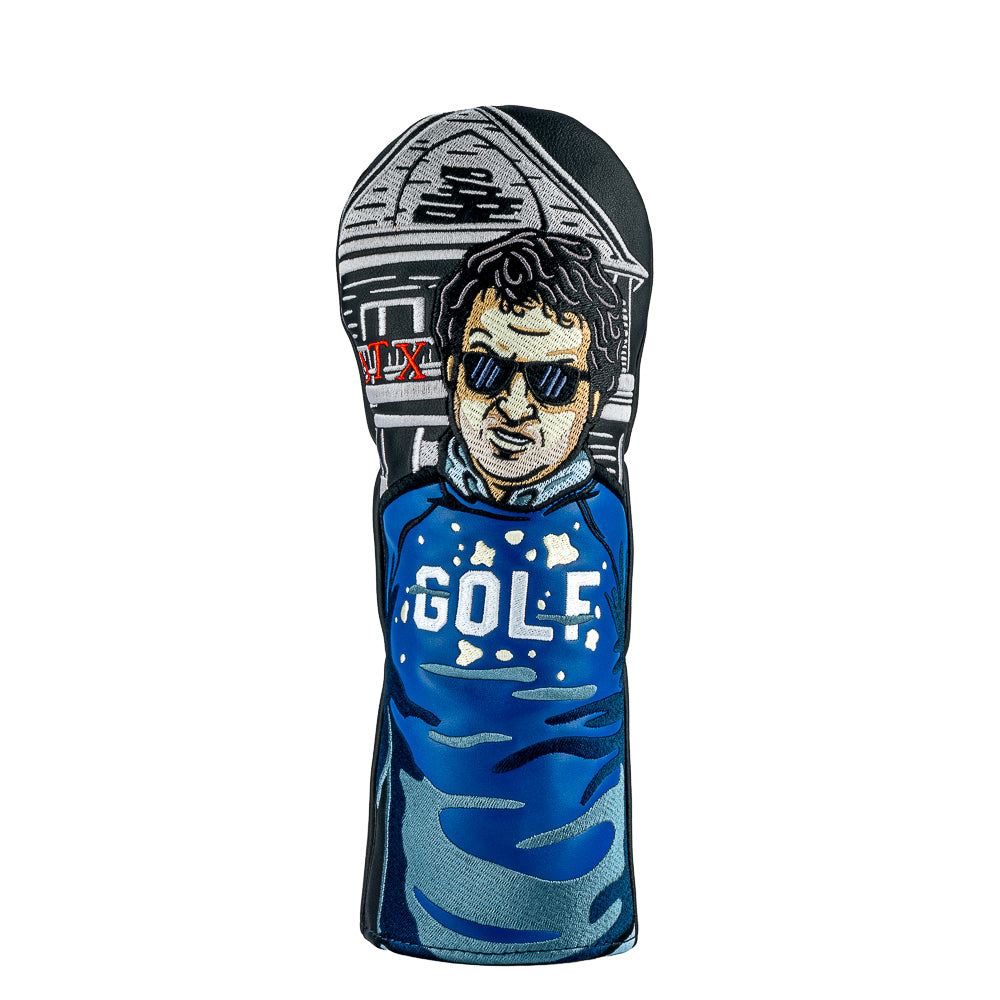 Rewind Golf x Animal House official golf sweater-themed fairway wood golf headcover.