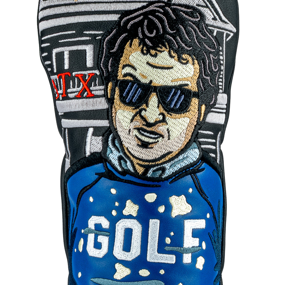 Rewind Golf x Animal House official golf sweater-themed fairway wood golf headcover.