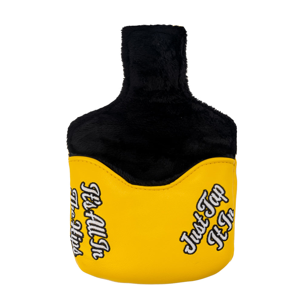 Rewind Golf x Happy Gilmore Tap, Tap, Taparoo movie themed yellow mallet golf headcover.