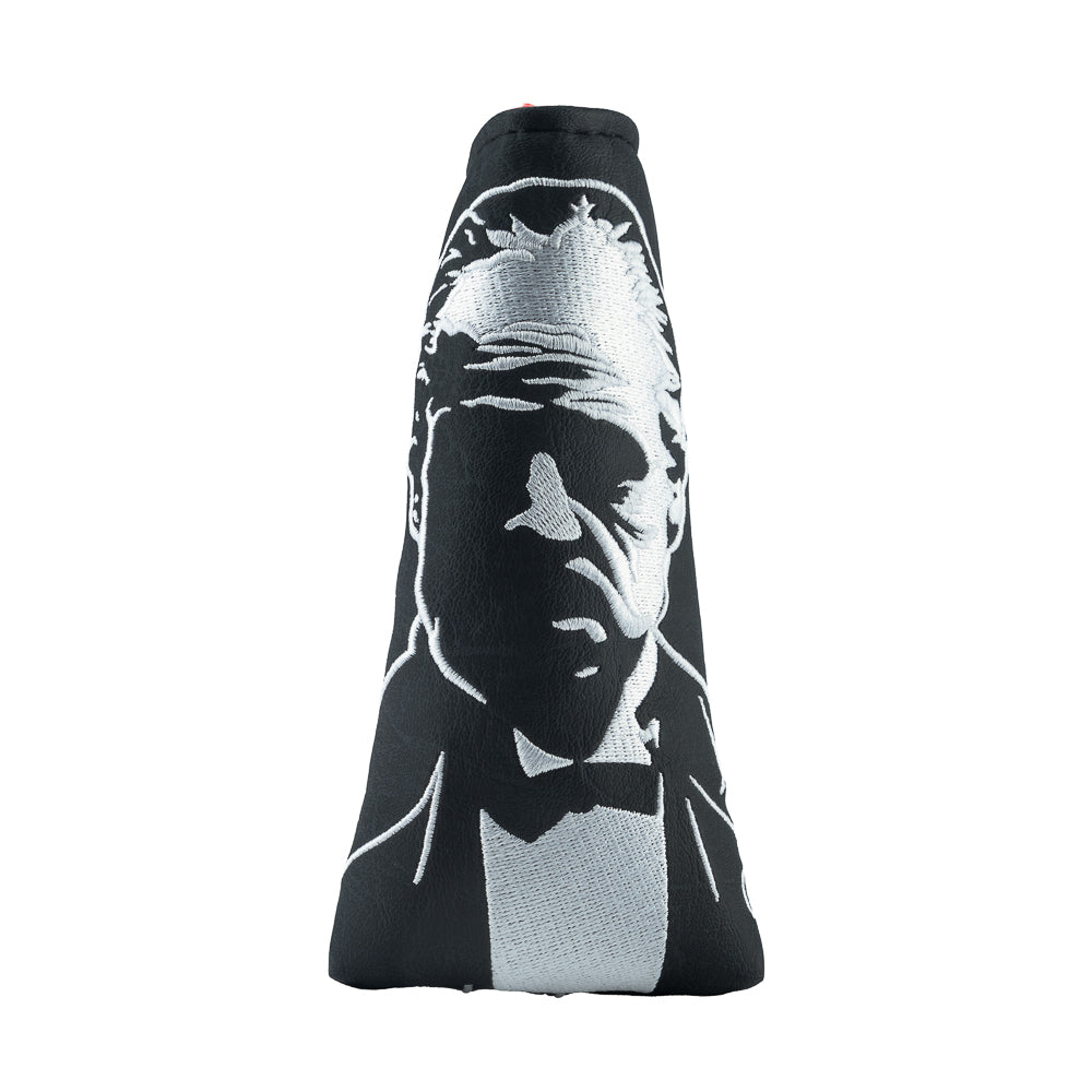 Rewind Golf x The Godfather official Offer He Can't Refuse black and red blade golf headcover.