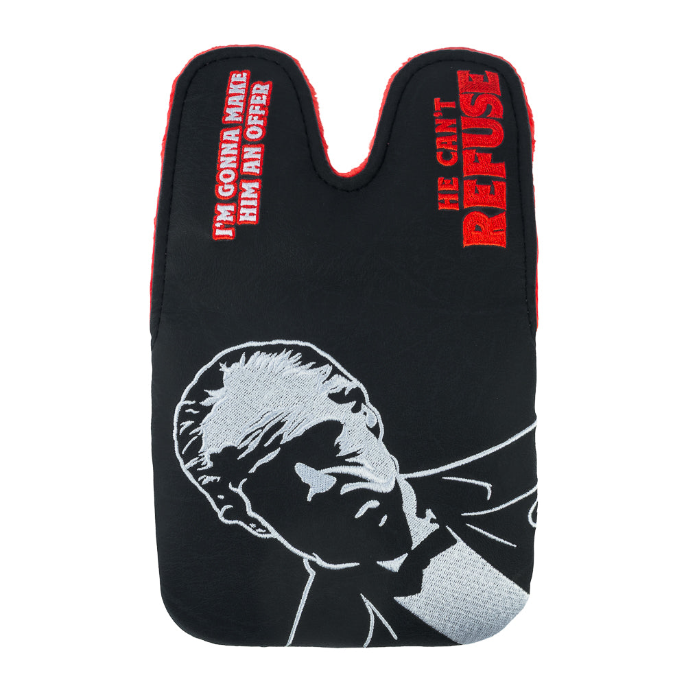 The Godfather Offer He Can't Refuse officially licensed movie center shaft XL mallet golf headcover.