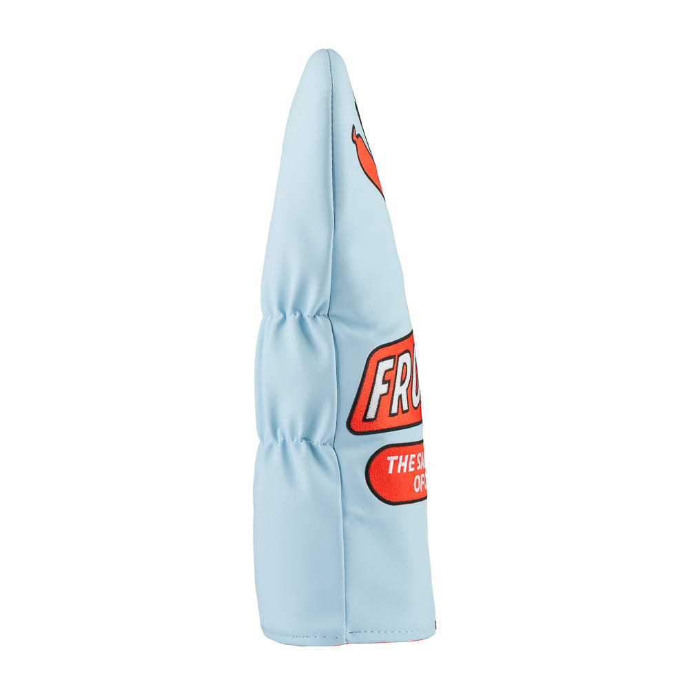 Ferris Bueller Abe Froman Sausage King of Chicago officially licensed blue and red driver golf headcover.
