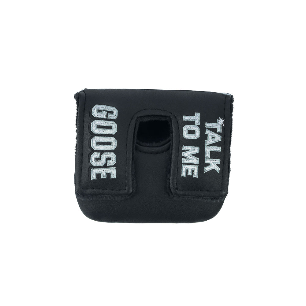 Rewind Golf x Top Gun Talk To Me Goose officially licensed small center shaft mallet putter golf headcover.