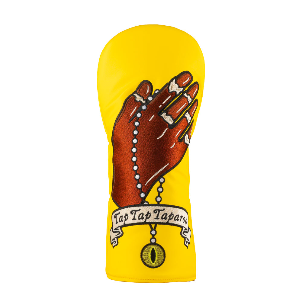 Happy Gilmore Tap Tap Taparoo yellow officially licensed driver golf headcover.