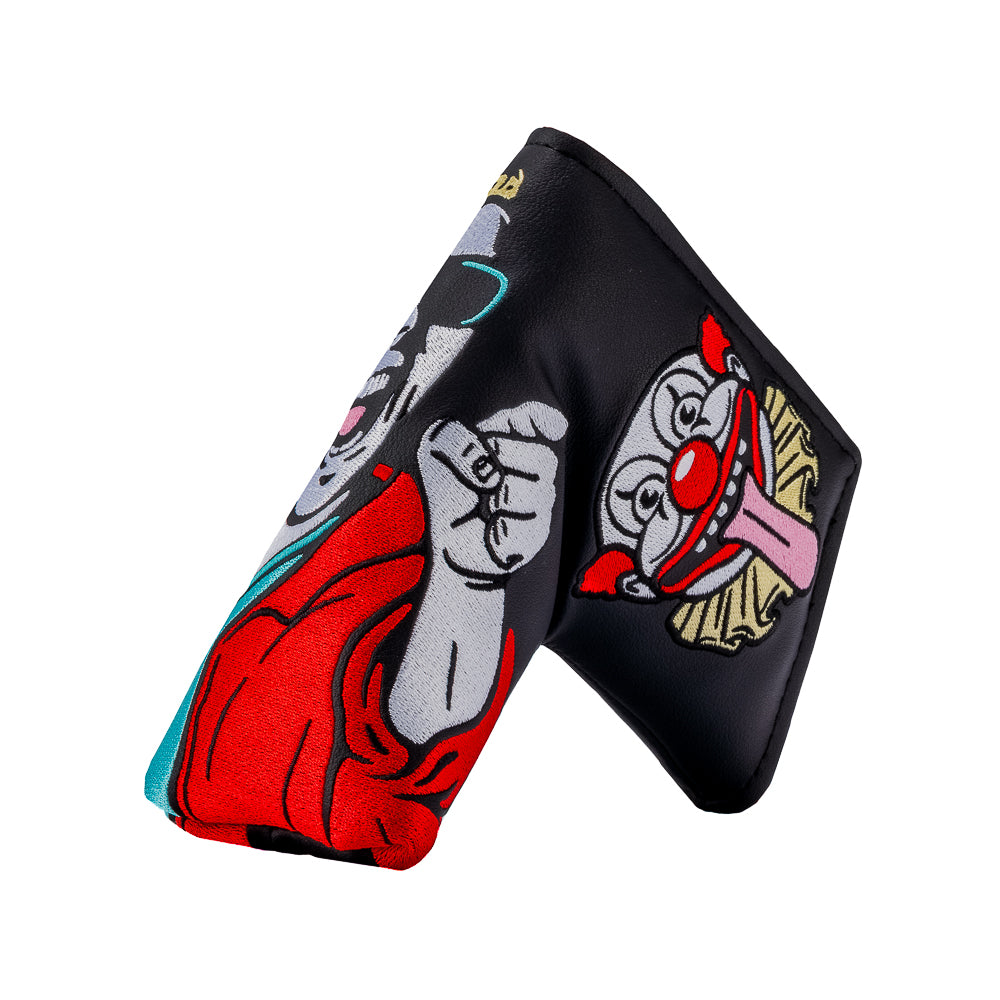 Happy Gilmore x Rewind Golf You're Gonna Die Clown official movie scene blade golf headcover.